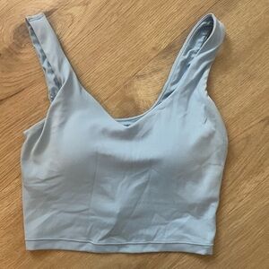 Aerie Light Blue Crop Top